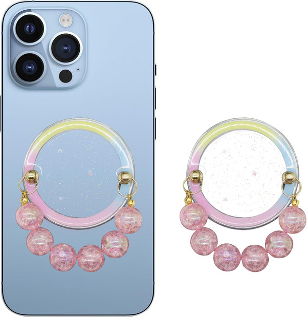 Wome Phone Keychain Holder: Keychain Holder for Magsafe with 2 Detachable Rings Magnetic