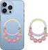 Wome Phone Keychain Holder: Keychain Holder for Magsafe with 2 Detachable Rings Magnetic