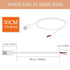 WMSDGZAI 24AWG 2.0 2 5V 2A 1.64FT 5PACK) USB Male Pin Bare Wire Pigtail Cable, USB Extension Cable Open End for DIY