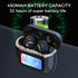 Wireless Earbuds with LCD Touch Screen, Bluetooth 5.3, Noise Cancelling, 32H Playback, IP4 Waterproof, 1.47" Screen
