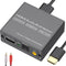 VPFET 4K 60Hz HDMI Audio Extractor Splitter Converter, HDMI to HDMI + Optical + 3.5mm AUX Adapter, Supports HDR10
