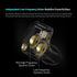 2PIN-C KZ Castor Pro Tunable in Ear Monitor, HiFi Improved Bass in Ear Headphone, Dual-Dynamic Driver Gaming Earbuds