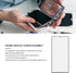 Front Outer Glass Screen Replacement Kit for Galaxy S23 Ultra, Phone Screen Assembly with Repair Tools