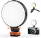 VRIG FD-05 LED Video Light, Bi-Color, 2500K-8500K, 360 Multi-Angle Adjustable Fill Light for