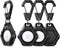 SUPCASE AirTag Case for Apple with Keychain Carabiner, Anti-Scratch Shockproof Soft Silicone Protective Holder