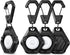 SUPCASE AirTag Case for Apple with Keychain Carabiner, Anti-Scratch Shockproof Soft Silicone Protective Holder