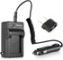 Kastar Battery (X3) & Travel Charger Kit for Samsung SLB-10A, EA-SLB10A and Samsung EX2F HZ15W Digital Cameras