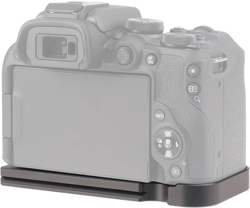 FocusFoto R10 Quick Release Baseplate QR Plate Mount for Canon EOS Mirrorless Camera, Compatible with Arca-Swiss