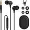 GEEKRIA Mini Comfy ASMR Sleeping Ear Plugs, Noise Isolating Earphone with Microphone and Volume Control for Air Travel