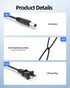 20V AC Charger for Theragun Elite G4 G3 Pro, Replacement Power Supply Adapter Cord