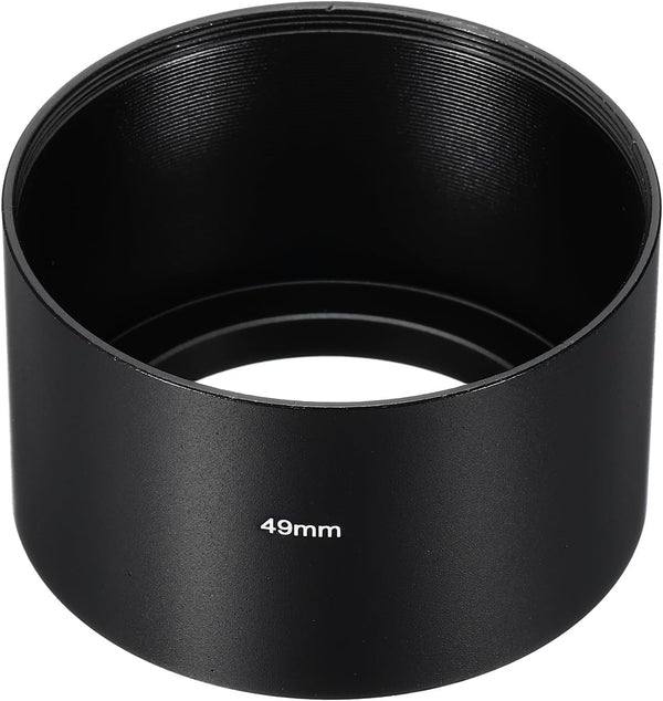 PATIKIL 49mm Lens Hood, Long Focus Anti-reflective Inside Frosted Surface Hood for Nikon, Fujifilm, Pentax, Leica