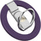 KCA_S3 Purple Phone Ring Holder Case Compatible Magnetic Grip 360 Rotation iPhone 15