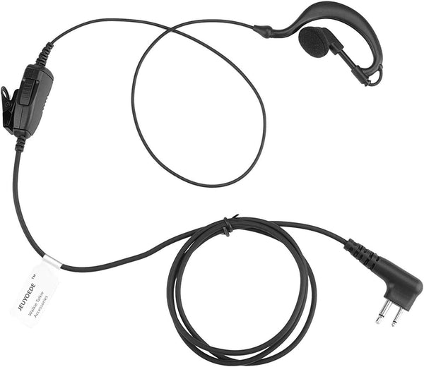 G Shape cp185 Single Wire Headset Surveillance Earpiece Mic for Motorola Two Way Radio