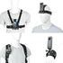Action Camera Accessory Kit for Insta360 X4, X3, One RS, Ace Pro, Ace, GoPro Hero 12 - Chest Strap, Head Strap, Wrist