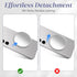 Hadnves Selfie Magnetic Mirror Convex Wide-Angle Mirror for Phone Back Camera Selfies Logging Streaming Video Recording
