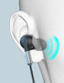 DUKABEL USB PC Earbuds, USB Gaming Earbuds with Mic for PC/PS4/PS5, Black Noise Canceling Wired Headphones with Remote