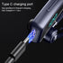 PUSOKEI Single Ear Bluetooth Earpiece, Waterproof 270° Rotatable Handsfree Headset with Mic for Business Office Driving