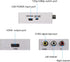 Mini Composite HD AV CVBS 3RCA to HDMI Adapter Converter, Supports 720P 1080P for TV, VHS, DVD