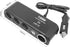 XINFENG 4 Way Car Charger Splitter Power Adapter with Multi Socket Dual USB 12V-24V