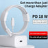 Jiunai USB C Wall Charger for Pixel 8a, 18W Plug-in USB C Charge Block with 3.3ft USB C Cable for Google Pixel