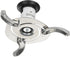 Displays2go 12" (PROJ02SV) Projector Ceiling Mount, Height, Tilt and Rotating, Cable Management