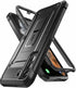 SUPCASE Heavy Duty Full-Body Case for Samsung Galaxy S22 with Stand (Unicorn Beetle Pro), Black