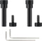 QC35 Hinge Screws, Metal Hinge Swivel Screw AHBTEYM Replacement Parts with 2 x Screwdriver for Bose QuietComfort 35