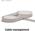elago 2 in 1 Wireless Charger Stand, Charging Station for MagSafe, Compatible with iPhone and AirPods