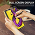 MoKo Ultra Thin Slim Shell Case for Samsung Galaxy Tab S5e 2019, Light Yellow Trifold Stand Cover with Auto Wake