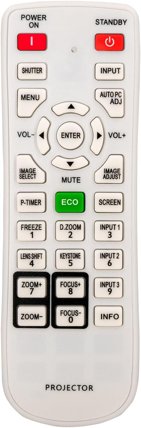 Replacement Remote Control for Panasonic N2QAYA000105 PT-EZ770T PT-EZ770Z PT-EZ770ZL PT-EZ770ZD PT-EZ770ZLD PT-EZ770TL Large Venue 3LCD Projector
