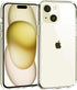 TENOC Phone Case Compatible with iPhone 15, Clear Case Shockproof Protective Bumper Slim