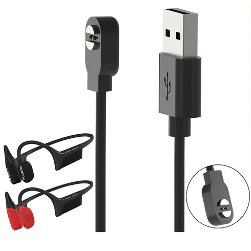 MOTONG Compatible with Suunto Sonic USB C Charging Dock Cable, Replacement Charger for Suunto Wing (Black)