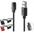 MOTONG Compatible with Suunto Sonic USB C Charging Dock Cable, Replacement Charger for Suunto Wing (Black)