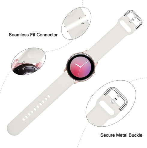 Lerobo Compatible with Samsung Galaxy Active 2 Watch Bands, 44mm 40mm, Active Bands, Galaxy Watch 3 41mm Bands, 20mm