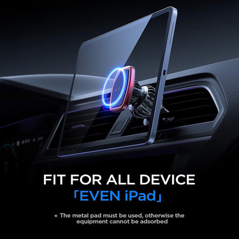 LISEN 6 4-6.7 inch Magnetic Phone Holder for Car Upgraded Clip Ultra Car Phone Holder Strong Magnets Cell Phone Holder