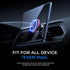 LISEN 6 4-6.7 inch Magnetic Phone Holder for Car Upgraded Clip Ultra Car Phone Holder Strong Magnets Cell Phone Holder
