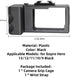 Generic 13/12/11/10/9 Camera Grip Holder for Gopro Hero Black, Camera Grip Cage Extension Bracket with Shutter Button