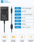 ALITOVE 12V 12 3A 36W 12V 2.5A 2A 5.5x2.5mm 3D 2-Pack Power Supply Volt AC/DC Adapter DC Power Cord AC to DC Converter