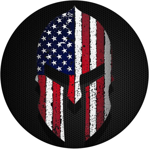 Epic Patriotic Gladiator Flag Spartan Helmet PopSockets Swappable PopGrip American Flag