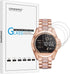 Orzero (3 Pack) Tempered Glass Screen Protector for Michael Kors Bradshaw Smart Watch - 2.5D Arc Edges