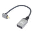 RIIEYOCA 4K Micro HDTV to HDTV Adapter Cable,90 Degree Up Angle Micro Male