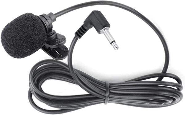 Mini Lavalier Lapel Tie Clip-on 3.5mm Jack Condenser Microphone for Crosstour ct8500 Action Camera