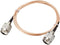 uxcell RG316 RF Coaxial Cable, TNC Male to TNC Male Pigtail Cable, 2-feet