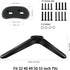 UKCOCO 32-55 Inch Universal TV Mount Stand, Stable Tabletop Bracket for Flat Screens, Replacement Pedestal Base Legs