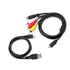 MaxLLTo DCR-SR55/E AV A/V TV Video +USB Data Cable/Cord/Lead for Sony Camcorder Handycam