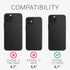 kwmobile 12 12 Case Compatible with Apple iPhone / iPhone Pro Case - Soft Slim Protective TPU Silicone Cover - Nude