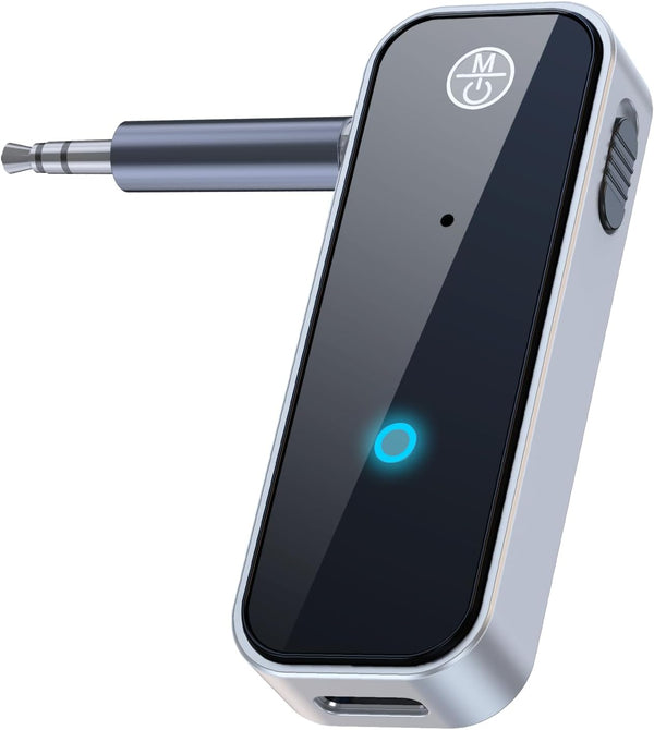 KAIY Bluetooth 5.3 Transmitter Receiver, Aux Bluetooth Adapter for Car, TV, Headphones, Home Stereo