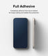 Ringke Full Cover Glass for iPhone 15 - Shatterproof 9H Tempered Glass Screen Protector, Easy Install, Case Friendly.