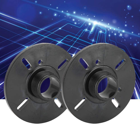 2PCS Treble Louderspeaker Horn Adapter Speaker Universal Treble Horn Adapter External Thread Speaker Adapter ABS for Speaker