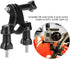 Pomya Bicycle Handlebar Mount, Bike Clip Fixed Bracket for Action Camera Holder, Mountain Biking & Road Cycling